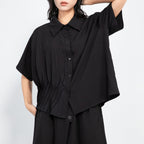 Irregular Casual Loose Cardigan Shirt