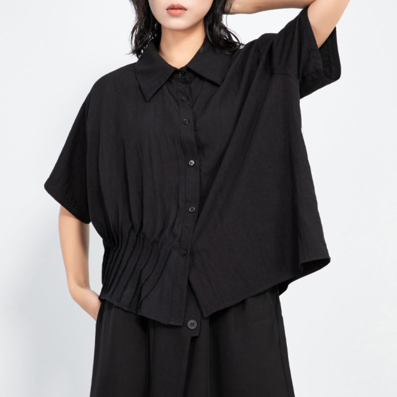 Irregular Casual Loose Cardigan Shirt