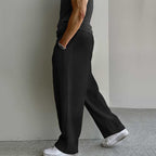 Japanese Casual Drape Wide-leg Trousers