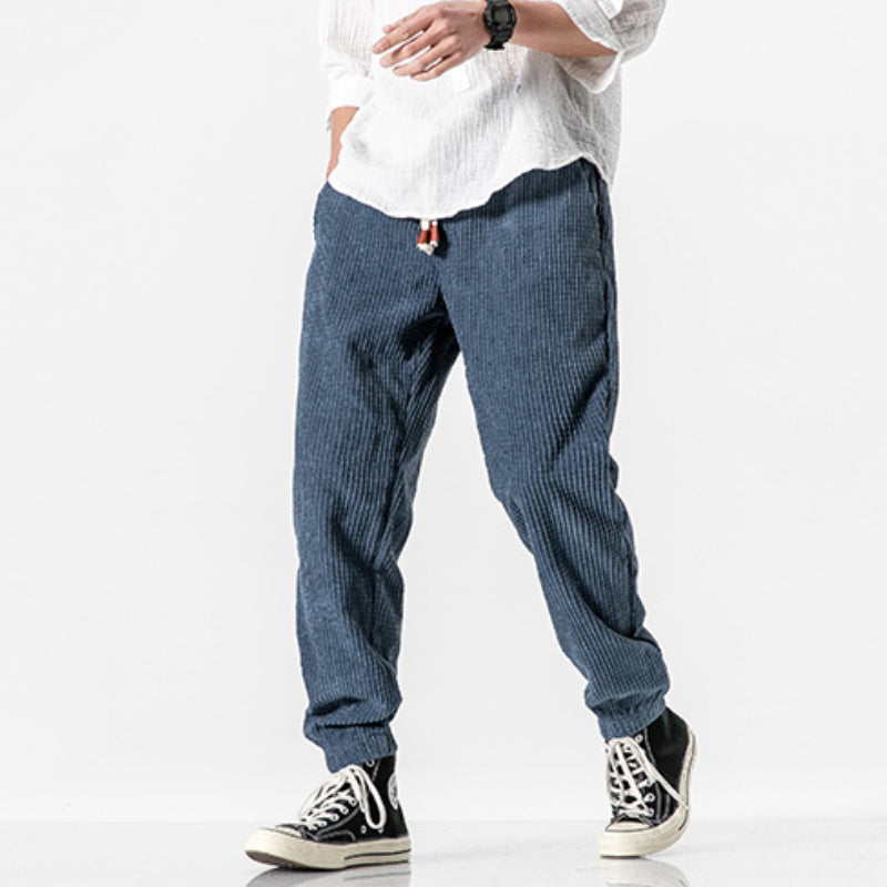 Loose Casual Corduroy Skinny Pants