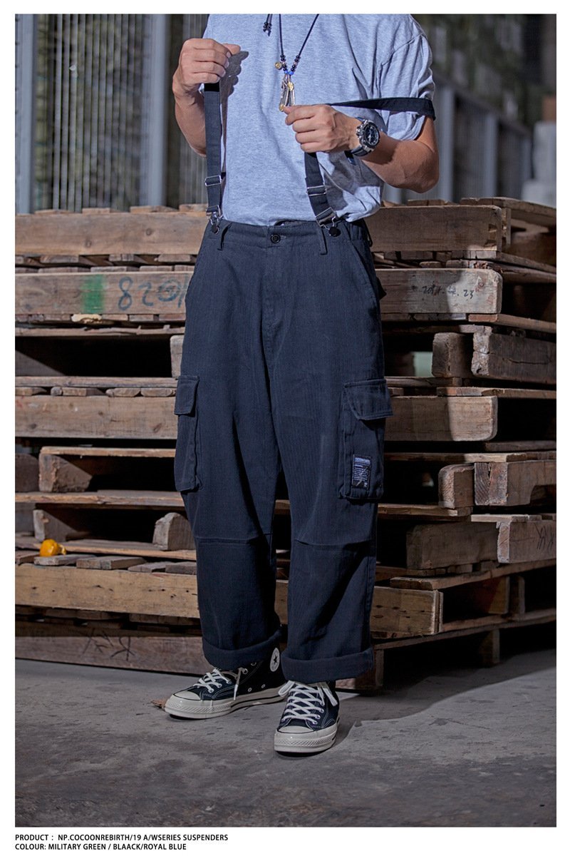 Retro Loose Fit Overalls