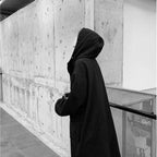 Fake Two-Piece Knee-Length Cotton Coat