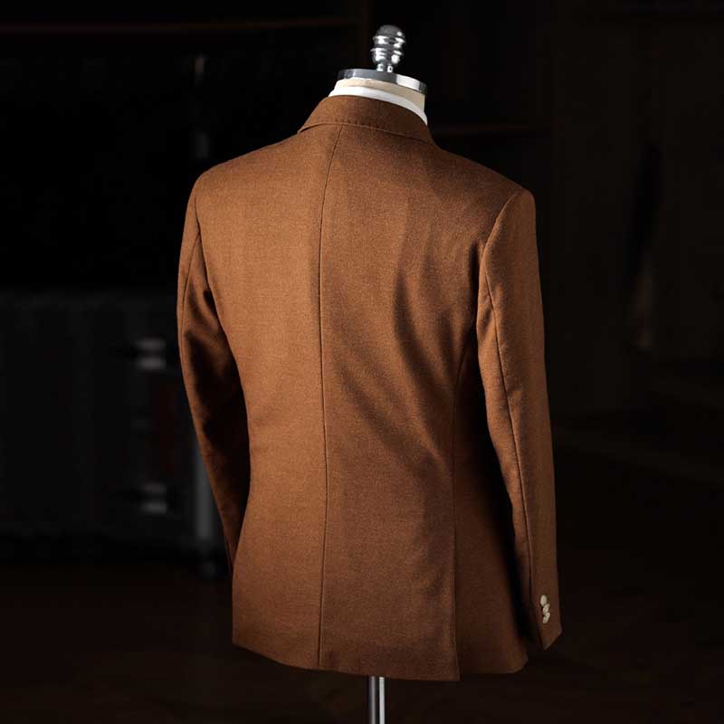 Italian Double-breasted Casual Business Suit