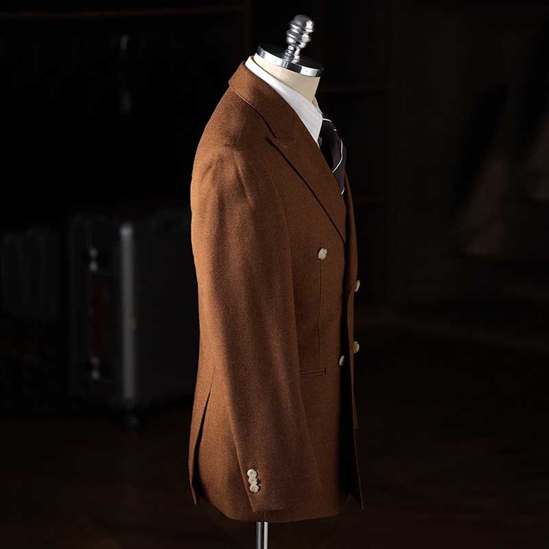 Italian Double-breasted Casual Business Suit