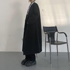 Vintage Mid-length Knee-length Suit Jacket