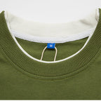 Japanese Loose Drop Shoulder Fake Two Piece T-shirt