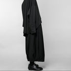 Japanese Style Wide-leg Casual Nine-point Pants