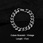 Titanium Steel Cuban Bracelet