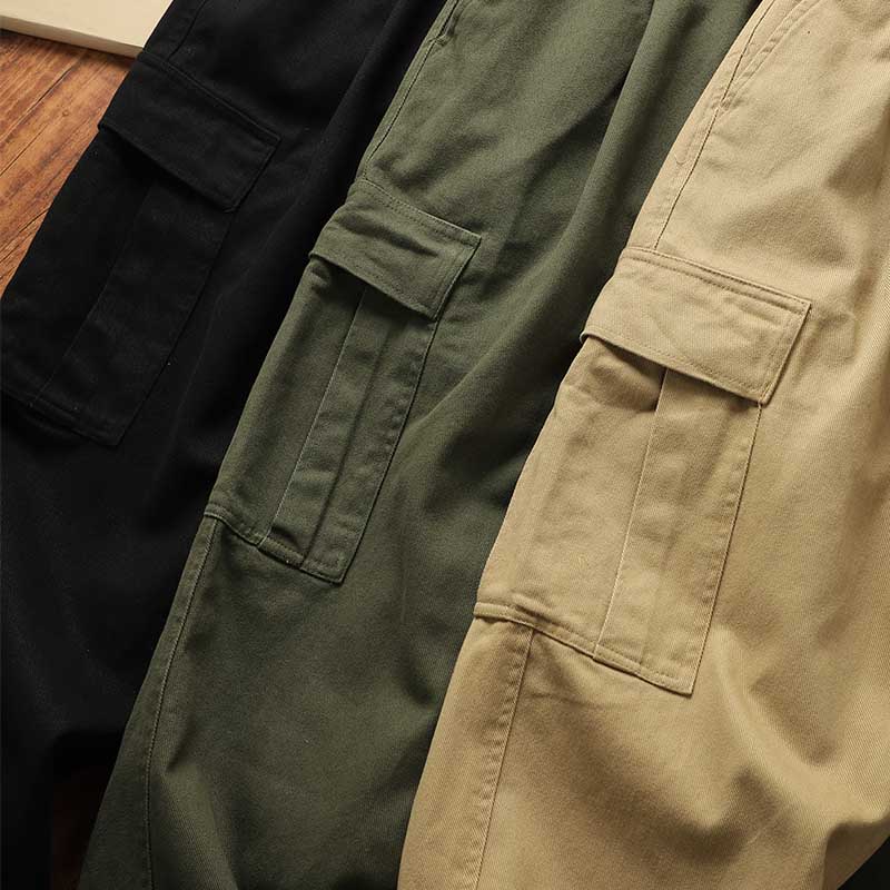 Straight Loose American Wide-leg Pants