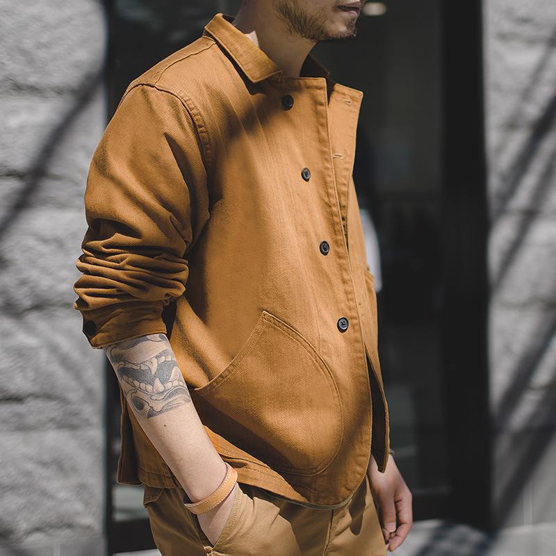 French Vintage Multi-pocket jacket