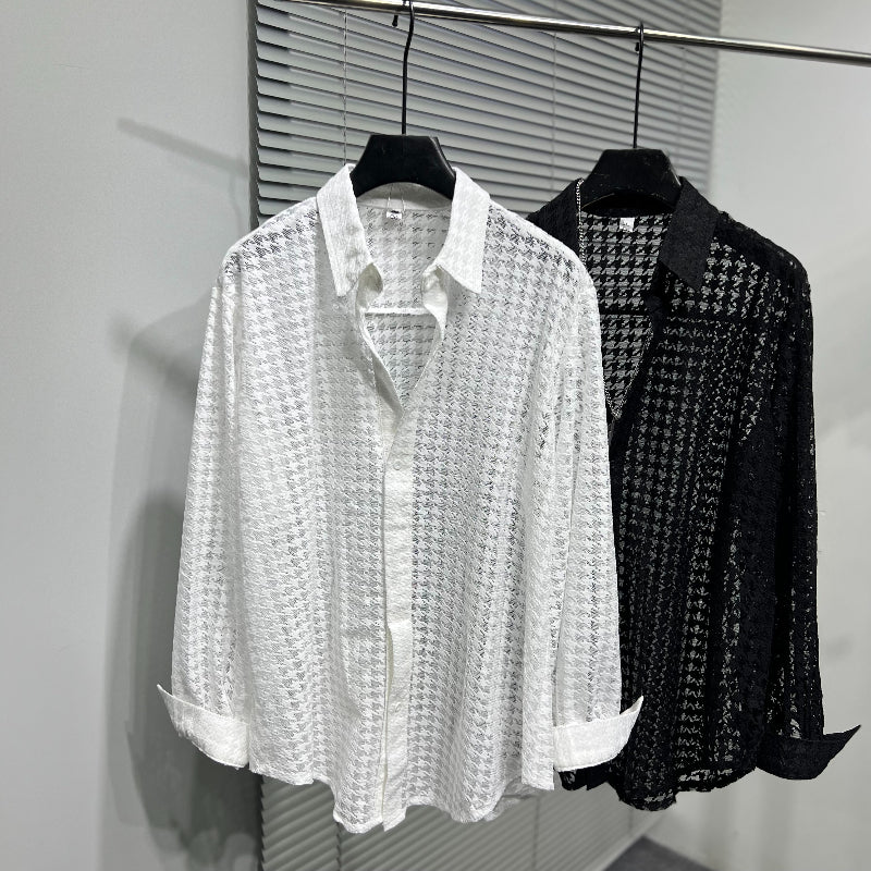 Hollow Loose Casual Shirt