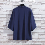 Thin Cotton And Linen Loose Cardigan