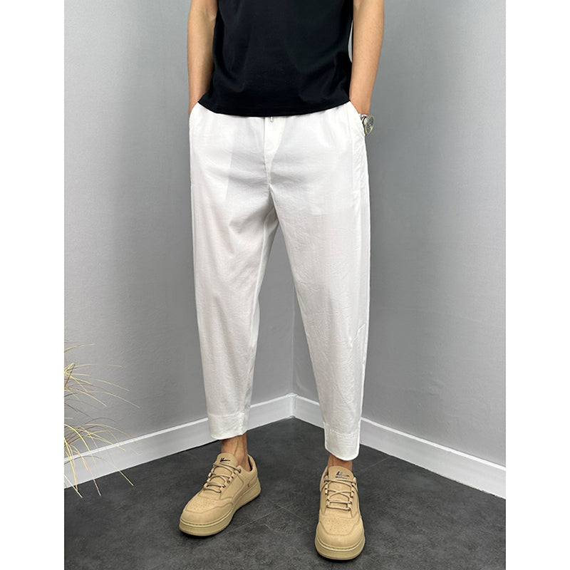 Summer Ultra-thin Nine-point Breathable Casual Pants