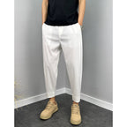 Summer Ultra-thin Nine-point Breathable Casual Pants