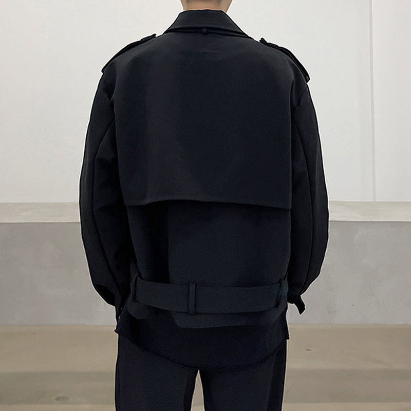 Button Black Jacket