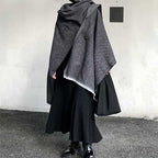 Retro Shawl Cape Coat
