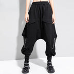 Casual Wide Crotch Harem Pants
