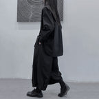 Irregular Slit Ribbon Shirt