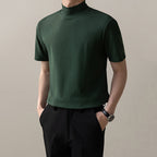 Casual Breathable Slim Fit Solid Color T-shirt