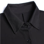 Asymmetric Loose Casual Drape Shirt