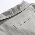 Japanese Retro Multi-pocket Patchwork Loose T-shirt