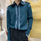 Fringed Long-sleeve Shirt