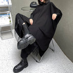 Asymmetric Loose Casual Drape Shirt