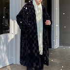 Long Plush Windbreaker