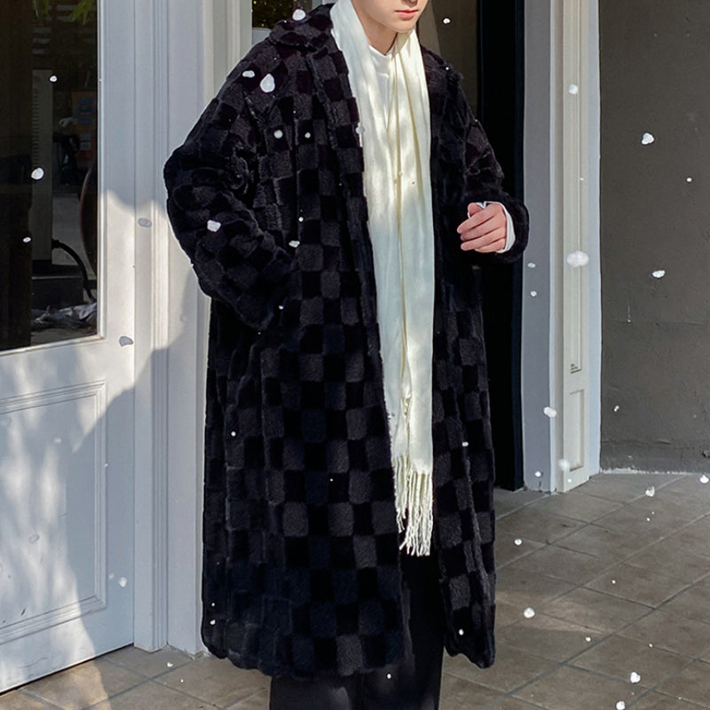 Long Plush Windbreaker