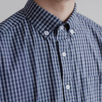 Summer Retro Plaid Short Sleeve Shirt