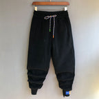 Slim Casual Solid Harem Lounge Pants