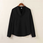 Casual Vintage Cotton and Linen Shirt