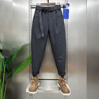 Autumn and Winter Thick Straight Harem Pants