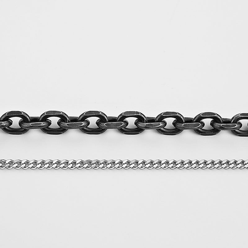 Titanium Steel Double Bracelet