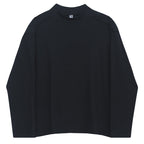 Dark Art Pullover Stand Collar Sweater