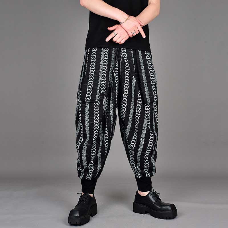Loose Draped Casual Harem Pants