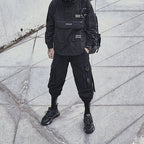 Multi-pocket Hooded Jacket