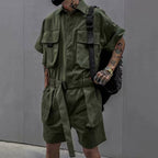 Retro Straight Jumpsuit