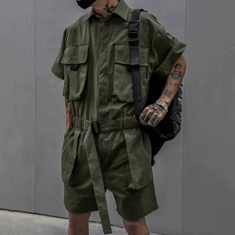 Retro Straight Jumpsuit
