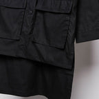 Mid-length Workwear Printed Shirt