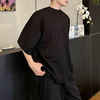 Summer Ribbon Neckline Short Sleeve T-shirt