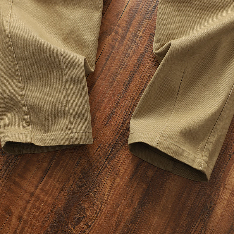 Straight Loose American Wide-leg Pants