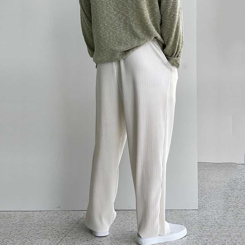 Japanese Casual Drape Wide-leg Trousers
