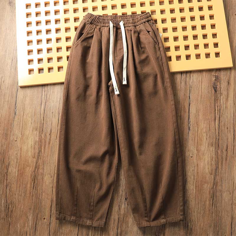 Japanese Retro Loose Wide-leg Trousers