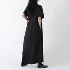 High Waist Long Irregular Dress