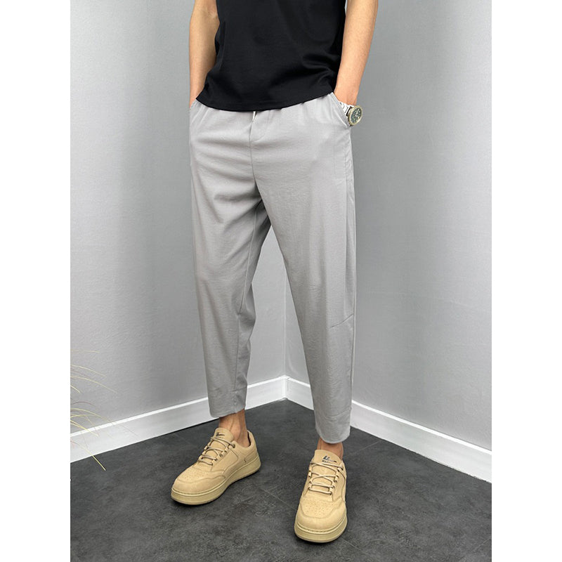 Summer Ultra-thin Nine-point Breathable Casual Pants