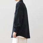 Japanese Retro Washed Cotton Loose Shirt