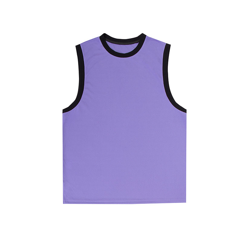 Retro Contrast Casual Vest