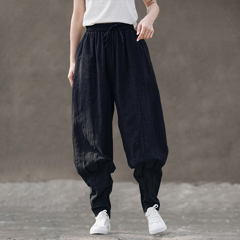 Casual Breathable Loose-fitting Meditation Pants