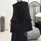 Sleeveless Loose Suit Vest Jacket